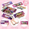 imageJOYIN 30 Packs Valentines Day Mini Finger Skateboards with Cards Classroom Exchange Gift for Kids Kids Toys Party Favor Classroom and Holiday Reward Prizes