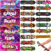 imageJOYIN 30 Packs Valentines Day Mini Finger Skateboards with Cards Classroom Exchange Gift for Kids Kids Toys Party Favor Classroom and Holiday Reward Prizes