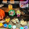 imageJOYIN 12 Glow in The Dark Wooden Magnets for Kids Paint Your Own Arts and Crafts Painting Kit Halloween Crafts Birthday Parties and Family Crafts Gift Party Favors for Boys Girls Ages 3Fantasy