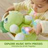 imageJOYIN Musical Unicorn Plush Baby Toy Stuffed Animal with Music ampamp Light Baby Musical Soft Plush Toys for Infant Babies Christmas Birthday Gifts for Boys and Girls 6 MonthsDinosaur