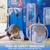 imageJOYIN Rocket Ship Play Tent for Kids  GlowinTheDark Space Tent with Starry Astronaut Spaceship Foldable Playhouse for Boys ampamp Girls Indoor Outdoor Kids Popup Play House Toddler Birthday ToyGlowing Stars Space Tent