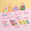 imageKlever Kits 16 Projects Gem Painting Kids Diamond Gem Painting Kit with 5D Gem Arts and Crafts for Girls Ages 612 Gem Craft Activities Kits PrincessPrincess