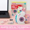 imageSYNCFUN Kids Camera Birthday Gifts for Girls 3 4 5 6 7 8 Year Old Unicorn Toys Selfie Toddler Toy 1080P HD Selfie Digital Video Camera with 32GB SD Card UnicornUnicorn Camera