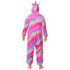 imageSpooktacular Creations Halloween Unicorn Costume Unisex Adult Unicorn Jumpsuit for Halloween Cosplay Themed PartiesRainbow