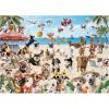 imageJOYIN 300 pcs Vacation Pups Dog Puzzles Jigsaw Puzzle for Kids and Adults276quot x 197quot Vacation Puppy Theme Puzzles for Toddlers Christmas Collection Gift Home Art DecorVacation Pups