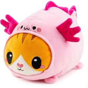 imageJOYIN Axolotl Plush Toy Kawaii Axolotl Cat Plush Toy 11quot Soft Plushie Cute Stuffed Animal Pillow for Kids and Adults Birthday Gift for Boys and Girls Gift for ChristmasCATXOLOTL Plush Toy