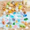 imageJOYIN 50 Pcs Mini Ocean Resin Animals Figures Mini Sea Animals Figurines for Aquarium Ornaments Decorations Cute Garden Accessories Slime Charms for Crafts DIY Miniature ScenesMix Animals