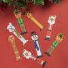 imageJOYIN 144 PCS Christmas Bookmark Rulers Bulk Party Favors with 6 Designs for Holiday Present Goodie Gift Classroom Rewards for Kids Student Goody and Prizes