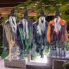 imageJOYIN 4 Pcs 196 Hanging Witch Halloween Decorations Outdoor Indoor Flying Haunted House Scary Decor for Lawn Garden Yard