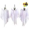 imageJOYIN 1 PC 275quot Halloween Hanging Ghosts Decorations Outdoor Halloween Flying White Ghosts Decor for Tree Front Yard Patio Lawn Garden Haunted House Prop Party Dcor Outside