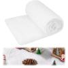 imageJOYIN Christmas Snow Blanket Roll 3x8 Ft2 Pcs for Christmas Decoration Village Displays Under The Xmas Tree Thick White Soft and Fake Snow Cover for Holiday Decor and Winter Displays3 Ftx8 Ft