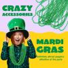 imageJOYIN 12 PCS Mardi Gras Beads Necklace Green Purple Gold Metallic Mardi Gras Decorations Necklace Beads Mardi Gras Accessories Throws Beads Bulk for Mardi Gra Party FavorGreen