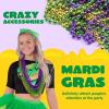 imageJOYIN 12 PCS Mardi Gras Beads Necklace Green Purple Gold Metallic Mardi Gras Decorations Necklace Beads Mardi Gras Accessories Throws Beads Bulk for Mardi Gra Party FavorPurple Green Gold