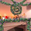 imageJOYIN 4 Pcs Mardi Gras Tinsel Garland 66 Ft Gold Green Purple Metallic Streamers for Sparkling Glittering Hanging Decorations Indoor Outdoor Mardi Gras Party Decorations Carnival Accessories