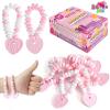 Pink and White Candy Bracelets