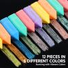 imageJOYIN 12 PCS Jumbo Sidewalk Chalk with 6 Colors Washable Sidewalk Chalk for Kids NonToxic School Supplies Outdoor Games Playground Accessories12