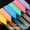 imageJOYIN 12 PCS Jumbo Sidewalk Chalk with 6 Colors Washable Sidewalk Chalk for Kids NonToxic School Supplies Outdoor Games Playground Accessories6