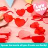imageJOYIN 12 Packs Valentines Day Plum Pink and Red Heart Shaped Sunglasses Classroom Exchange Gift for Kids Classroom Holiday Prizes Sunglasses for Women and Girl Party Favor Holiday RewardRed Glasses