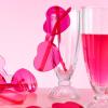 imageJOYIN 12 Packs Valentines Day Plum Pink and Red Heart Shaped Sunglasses Classroom Exchange Gift for Kids Classroom Holiday Prizes Sunglasses for Women and Girl Party Favor Holiday RewardPink and Rose Red Glasses