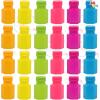 imageJOYIN 24 Pcs Mini Bubble Wands Assortment Party Favors Toys for Kids Child Summer Gifts Bubbles Fun ToysWedding Bath TimeSummer Outdoor Gifts for Girls BoysSolid Color