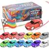imageJOYIN 24PCS Race Car Sidewalk Chalk Bulk Party Favors for Kids Non Toxic Washable Jumbo ChalkToddler Outdoor Toys Individually Wrapped Birthday Gifts Outside Toys 12 Colors
