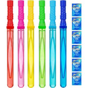 imageJOYIN 36 Pack 146 Big Bubble Wands Bulk Bubble Blower for Kids Party Favors Easter Birthday Summer Outdoor amp Indoor ActivityBubble Wand 6 PCS