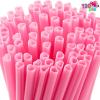 imageJOYIN 120 PCS Valentine Heart Shaped Pink Straws Reusable Drinking Cute Straw for Valentines day Cocktail Birthday Party Bridal Shower Wedding Supplies Valentine PartyPink