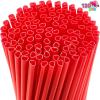 imageJOYIN 120 PCS Valentine Heart Shaped Pink Straws Reusable Drinking Cute Straw for Valentines day Cocktail Birthday Party Bridal Shower Wedding Supplies Valentine PartyRed