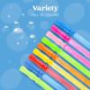 imageJOYIN 146 Big Bubble Wand Set18 Pack 9 Colour with Concentrated Solution Refills Giant Bubble Wands Toy for Kids Birthday Summer Toy Party Favors Outdoor Activity Bathroom Bath Toys