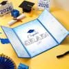 imageJOYIN 2026 Graduation Guestbook AlternativeBlue amp Silver 12 Congrats Graduation Party Decorations Class of 2026 Grad Card for High School College Grad Gift Party Guest Signing CardboardBlue