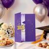 imageJOYIN 2026 Graduation Guestbook AlternativeBlue amp Silver 12 Congrats Graduation Party Decorations Class of 2026 Grad Card for High School College Grad Gift Party Guest Signing CardboardPurple