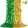 imageJOYIN 24 Pcs St Patricks Day Shamrock Necklaces Set 12 Green and 12 Golden Shamrock Bead Necklaces for St Patricks Day Dressing Up Costume Accessories Irish Carnival Party Favor Supplies