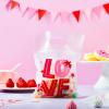 imageJOYIN 36 Pcs Valentines Day Cellophane Gift BagCandy Treat BagsGoodie Bags with 6 Themed Designs for Kids Party Favors Classroom Exchange Prizes Valentines Cookie BagsRose Red