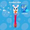 imageSloosh Easter Bunny Bubble Wand for Kids Ages3 Light Up Automatic Bubble Maker with LED amp Sound Effect for Toddler Birthday Party Gifts Outdoor Easter Basket Stuffers