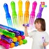 imageJOYIN 12 Packs 17 Giant Bubble Wands for Kids Toddlers Bubble Wand Bulk with 12 PCS Solution for Party Favors Summer Outdoors Toys Easter Basket Stuffers Birthday Gift
