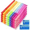 imageJOYIN 45 Packs Big Bubble Wand Set with Concentrated Solution Refills 146 9 Colors Giant Bubble Wands for Summer Toy Party Favors Kids Birthday Pool Indoor and Outdoor Activities