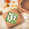 imageJOYIN 15 Pcs 10x10x25 inch Designer Kraft Bakery Boxes with Stickers Perfect for Cakes Pies Cookies Muffins Thanksgiving amp Christmas