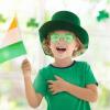 imageJOYIN 3 Pcs St Patricks Day Shamrock Sunglasses Four Leaf Clover Glasses Green Eyewear for St Patricks Carnival Parade Dress Up Accessories Costumes Party Favors for Men WomenClassic