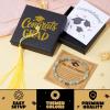 imageJOYIN Graduation Gifts 2026 for Her Graduation Bracelet with Greeting Card and Gift Box Inspirational Gifts for Women Besties High School College Classmates Suitable for 14 Years AboveLight Blue
