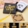 imageJOYIN Graduation Gifts 2026 for Her Graduation Bracelet with Greeting Card and Gift Box Inspirational Gifts for Women Besties High School College Classmates Suitable for 14 Years AboveDark Blue