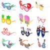 imageJOYIN 12 Pieces Luau Party Glasses and 12 Pieces Hawaiian Leis Flowers Leis Garlands Novelty Sunglasses Tropical Birthday Summer Beach Party Decoration Supplies