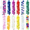 imageJOYIN 12 Pieces Luau Party Glasses and 12 Pieces Hawaiian Leis Flowers Leis Garlands Novelty Sunglasses Tropical Birthday Summer Beach Party Decoration Supplies