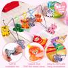 imageJOYIN 28 Packs Valentines Day Gift Cards with Pop Fidget Keychain Toys Dinosaur Stress Anxiety Relief Fidget Toys with Cards for Kids Valentines Classroom Exchange Prizes Party FavorsAnimal Pop Bubble Keychain