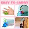 imageJOYIN 28 Packs Valentines Day Gift Cards with Pop Fidget Keychain Toys Dinosaur Stress Anxiety Relief Fidget Toys with Cards for Kids Valentines Classroom Exchange Prizes Party FavorsDinosaur Pop Bubble Keychain