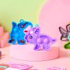 imageJOYIN 28 Packs Valentines Day Gift Cards with Pop Fidget Keychain Toys Dinosaur Stress Anxiety Relief Fidget Toys with Cards for Kids Valentines Classroom Exchange Prizes Party FavorsDinosaur Pop Bubble Keychain
