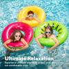 imageJOYIN Inflatable Swim Tube Raft 3 pack with Summer Fruits Painting Pool Toys for Swimming Pool Party DecorationsFruit