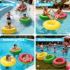 imageJOYIN Inflatable Swim Tube Raft 3 pack with Summer Fruits Painting Pool Toys for Swimming Pool Party DecorationsFruit