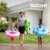 imageJOYIN Inflatable Swim Tube Raft 3 pack with Summer Fruits Painting Pool Toys for Swimming Pool Party DecorationsTropical Leaves