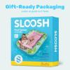 imageSLOOSH Inflatable Tanning Pool Lounger Float85 x 57 Extra Large Pool Floats Adult with Pillow4 in 1 Suntan Tub Raft FloatieSunbathing Bed Lounge Blow Up Ball Pit Party GiftsXLCyan WhiteCyan Pink