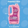 image:imageJOYIN 32 OZ Concentrated Bubble Solution for Bubble Machines Up to 25 Gallons Concentrated Solution Refills for Machine Wands Blower Easter Kids PartiesLight Pink